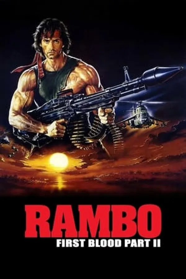 Poster phim Chiến Binh Rambo 2 trên Phim Mới