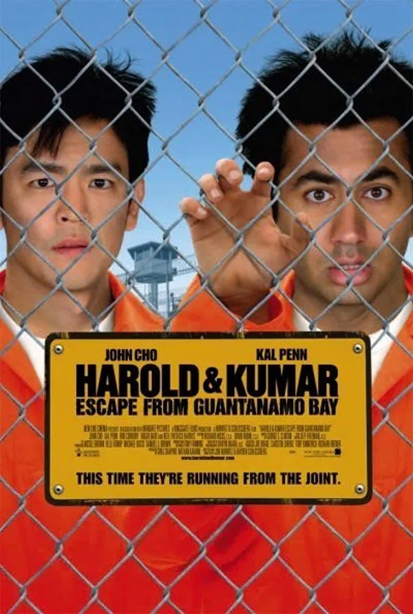 Poster phim Harold & Kumar Thoát Khỏi Ngục Guantanamo trên Phim Mới