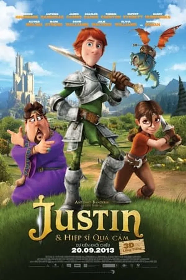 Poster phim Justin & Hiệp Sĩ Quả Cảm trên Phim Mới